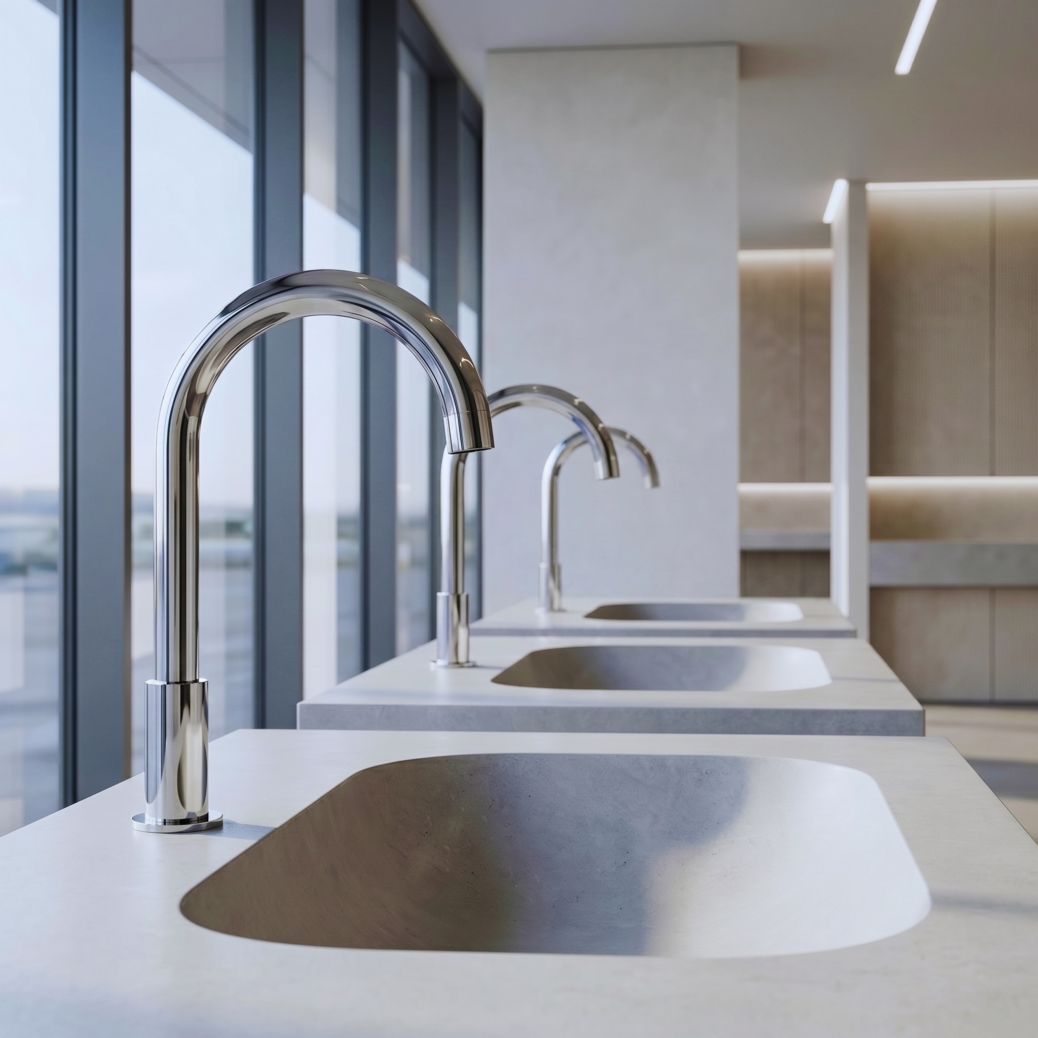 Fontana commercial sensor faucet reliability validation and field deployment
